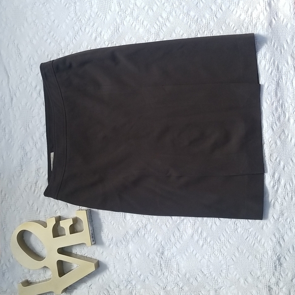 Authentic Burberry London Brown Women's Skirt Size 6 - Picture 1 of 13